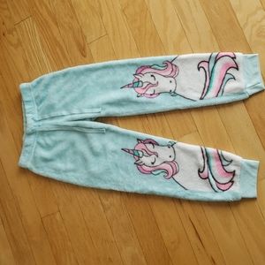 Justice Size 10 Unicorn Pajama Pants